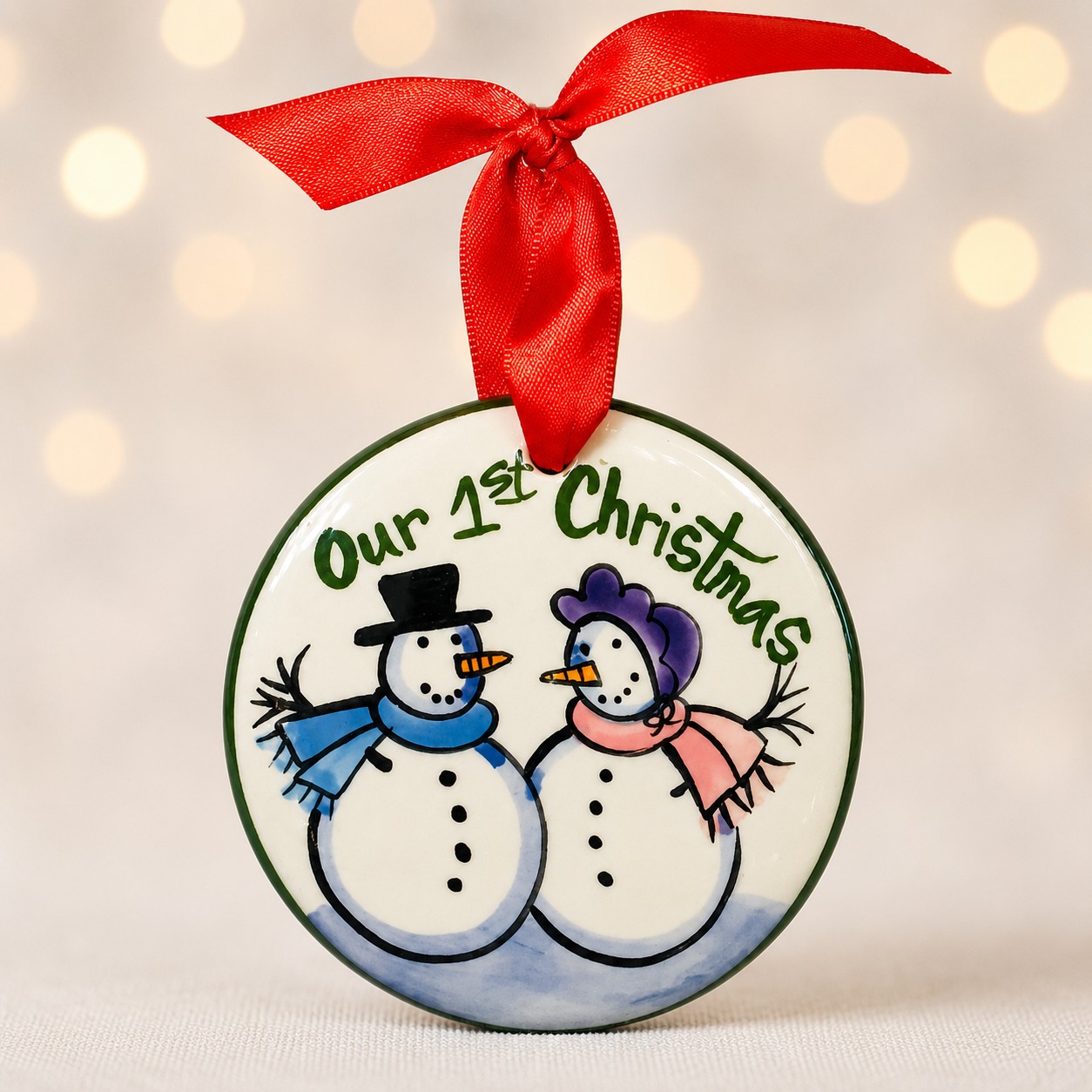 Our 1st Christmas Ornament